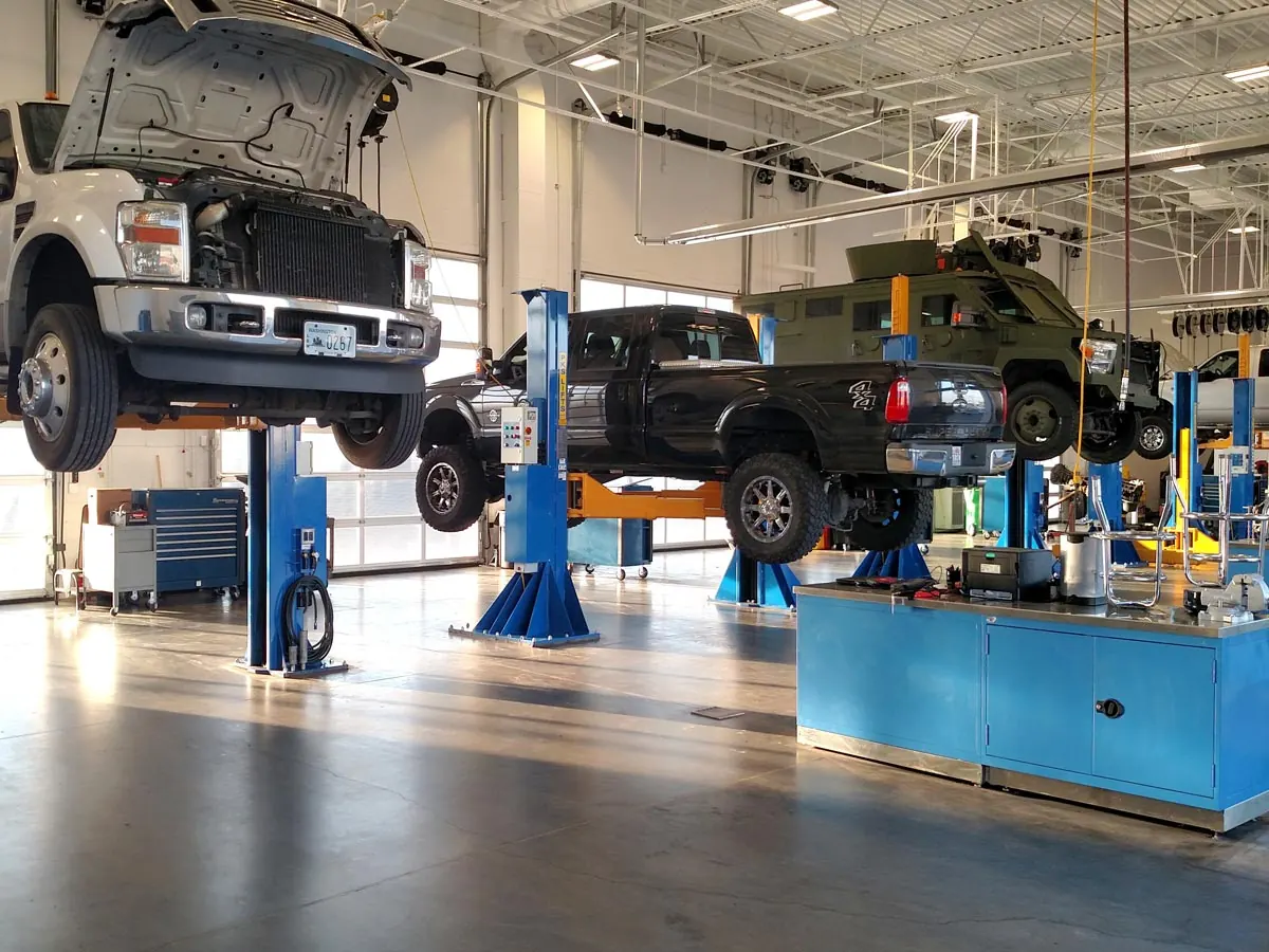 PKS 2-Post Lifts installed by Autolift & Equipment Service in Southern California