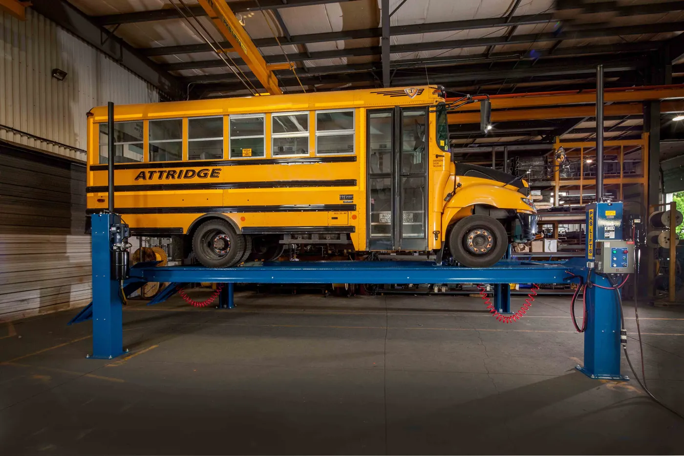 PKS 40,000 lbs 4-Post installed by Autolift & Equipment Service in Southern California