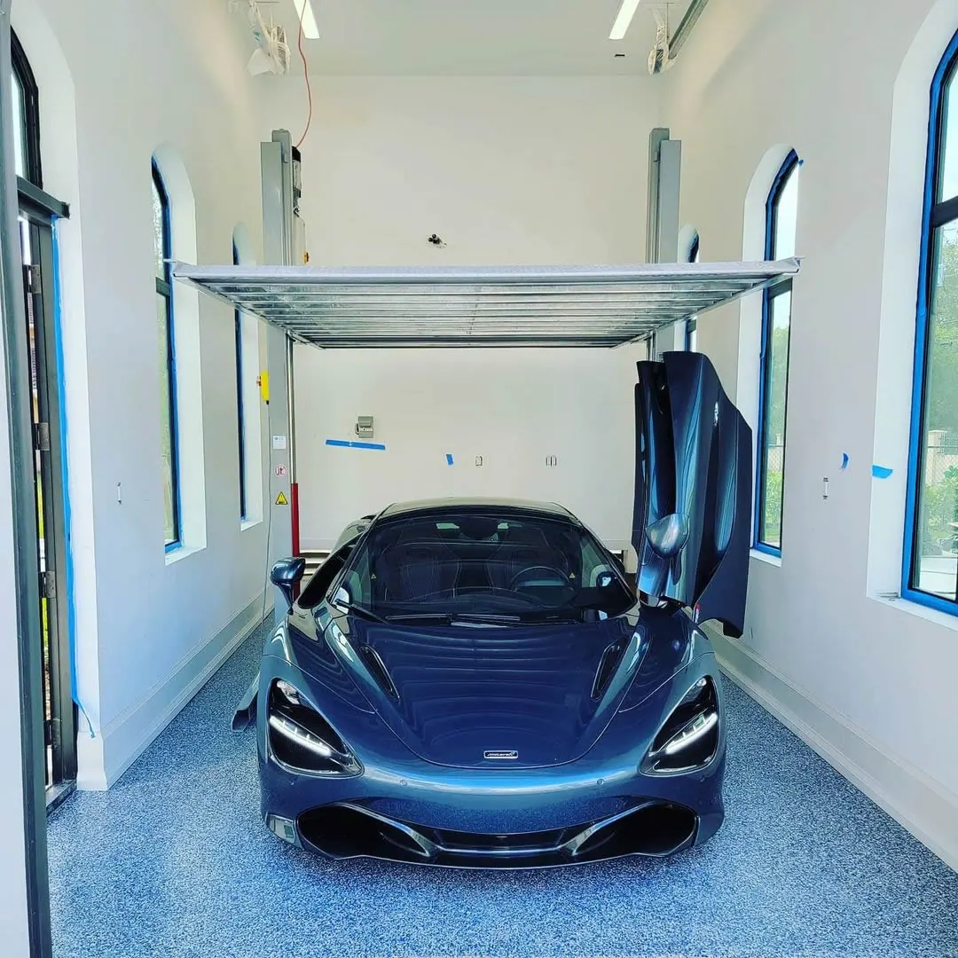 Omer Bi-Park Parking Lift installed by Autolift & Equipment Service in Southern California