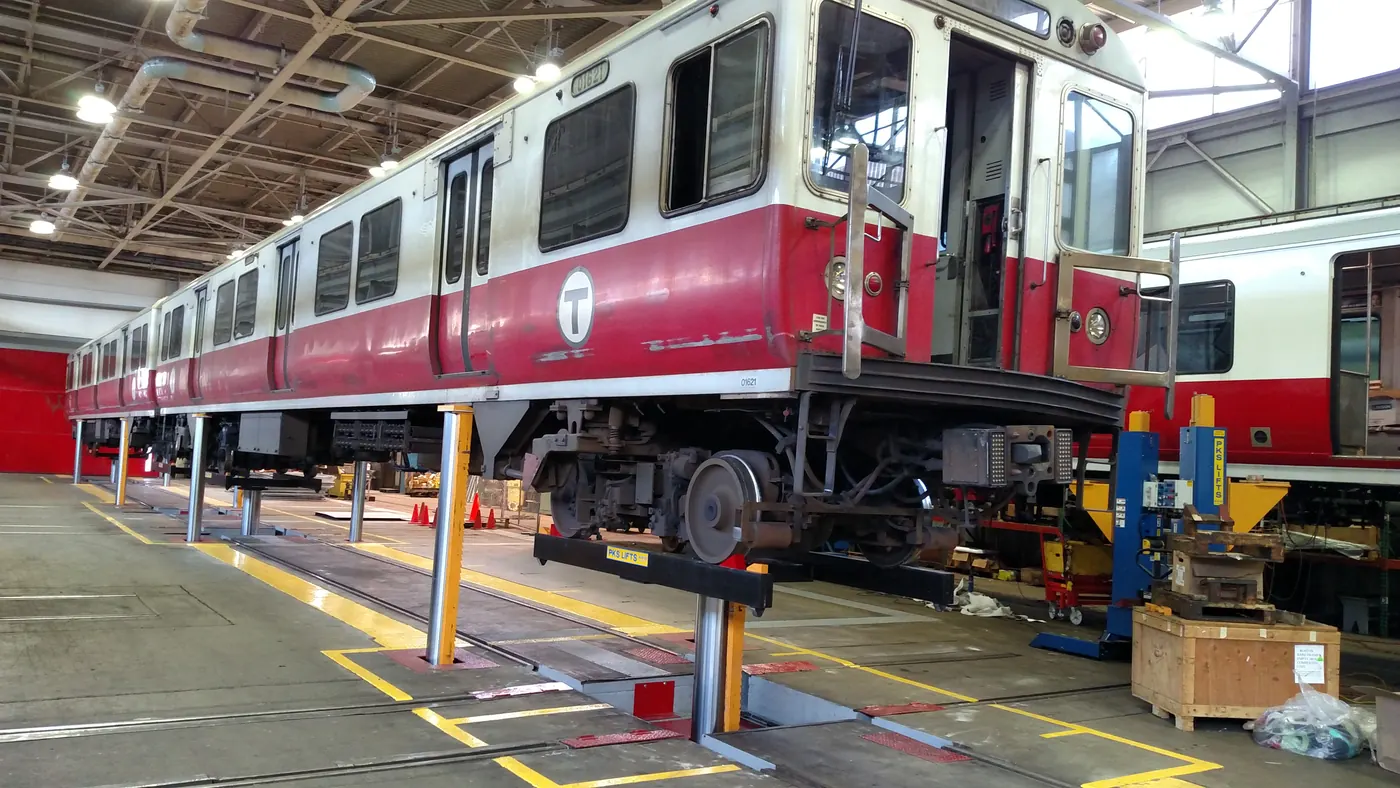 PKS Inground 300,000 lbs Capacity Rail Lift installed by Autolift & Equipment Service in Southern California