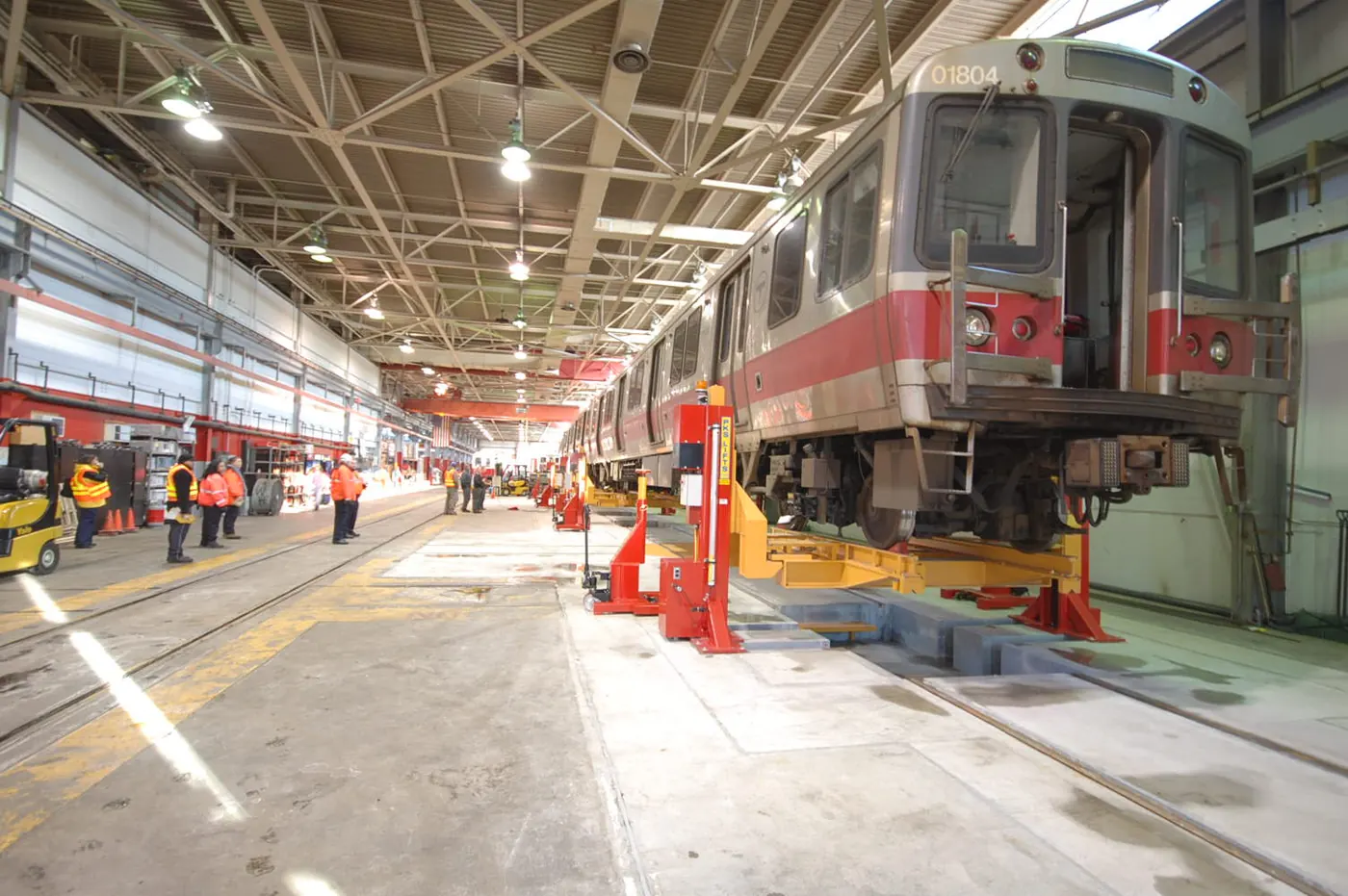 PKS Custom Aboveground Rail Lift installed by Autolift & Equipment Service in Southern California