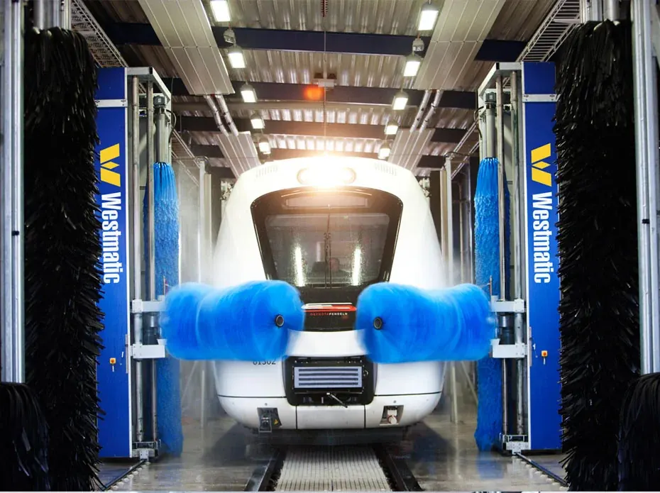 Westmatic Rail Wash installed by Autolift & Equipment Service in Southern California